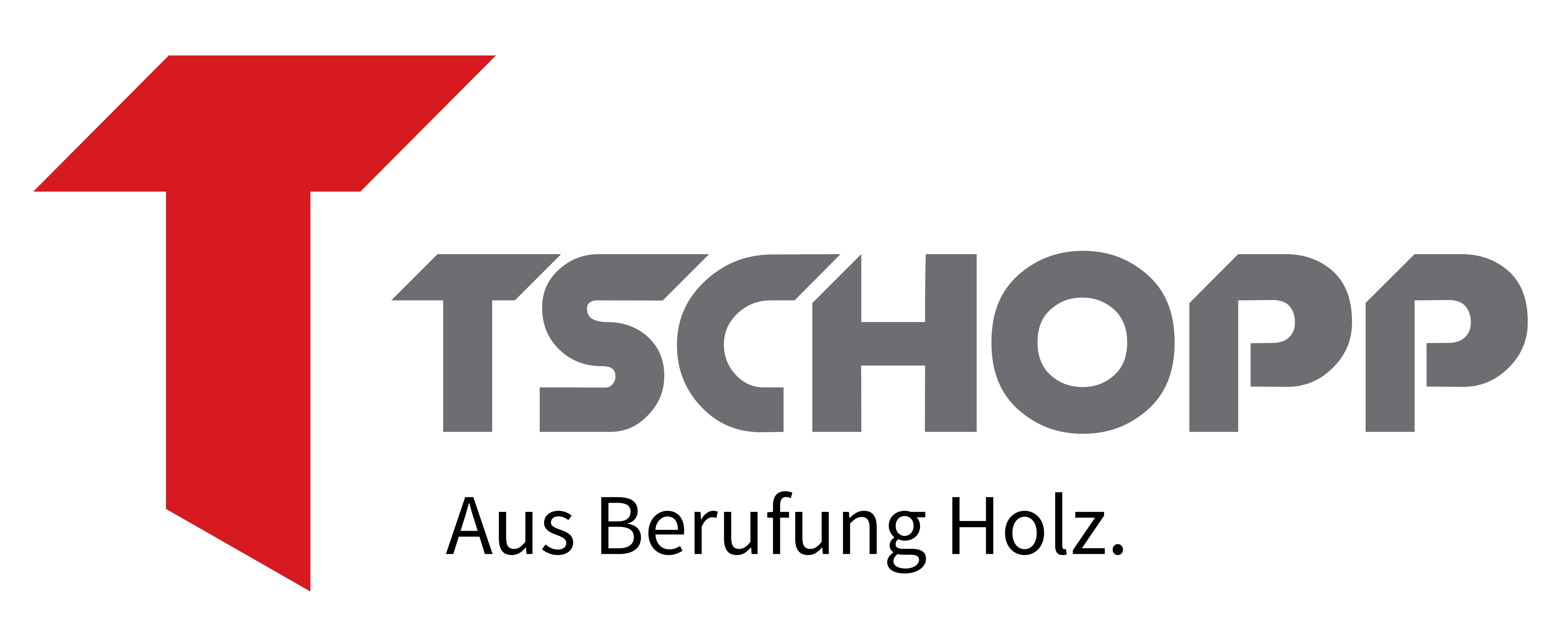 Tschopp Logo mit Claim